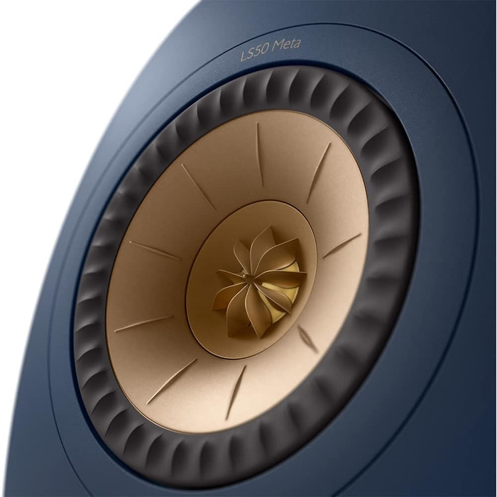 Полична акустика KEF LS50 Meta Royal Blue, динамік для монітора, HiFi, домашній кінотеатр, 40-100 Вт