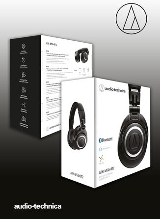 Бездротові Bluetooth-навушники Audio-Technica M50xBT2 чорний