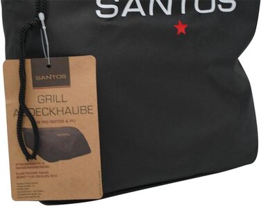 Чохол для барбекю SANTOS в комплекті з сумкою для зберігання - - Преміум чохол для захисту газового барбекю від негоди та бруду (SANTOS S-510)