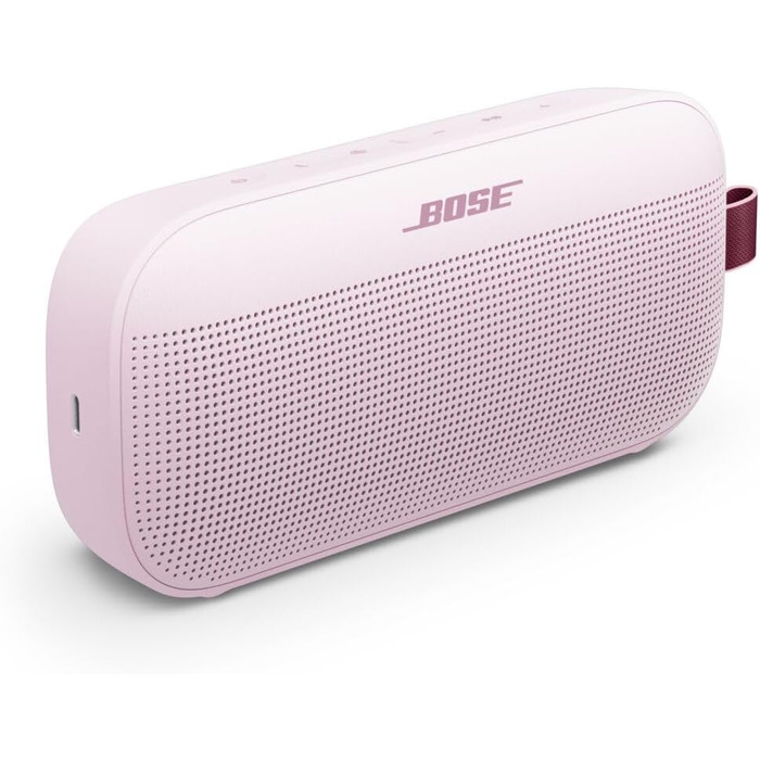 Портативна Bluetooth колонка Bose SoundLink Flex (2 покоління), Outdoor, водонепроникна, пилонепроникна, преміум звук, до 12 годин роботи, рожевий колір – Лімітована серія