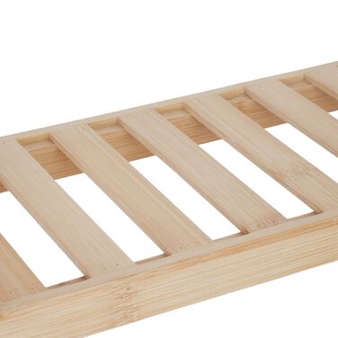 Поличка для ванної кімнати Relaxdays з тримачем для рушників