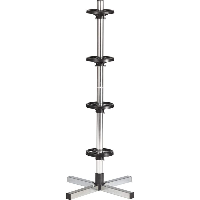 Стійка для дисків Cartrend з захисною оболонкою, для зберігання 4 автодисків, ширина до 225 мм