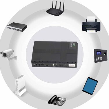 USV 10400 mAh з батареєю для роутера, модема та смартфона, EU-штепсель, 100-240V