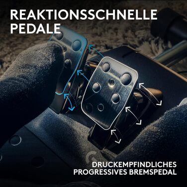 Logitech G923 Racing Wheel: Гоночне кермо для PS5, PS4, PC, Mac - Чорне. TRUEFORCE, 1000Hz, Подвійне зчеплення