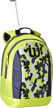 Тенісний рюкзак Wilson для юніорів, для ракеток, поліестер (2, лаймовий, Одномісний)