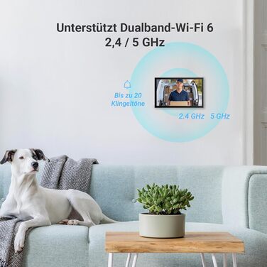 Відеодомофон EZVIZ CP5 сірий: WiFi, 7