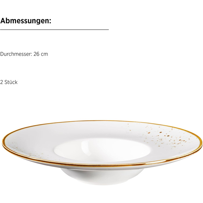 Набір кавових чашок MÄSER Serie Pintar (8 шт.) з порцеляни, вінтажний стиль, коричневий, для 4 осіб