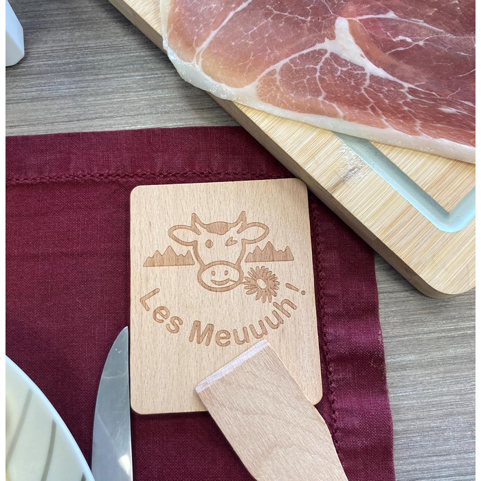 Ракета для фондю та грилю Raclette від Little Balance, прямокутна, 8 персон, 1400 Вт, дизайн 'Перець'