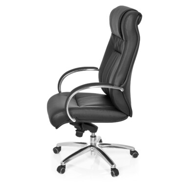 Крісло для шеф-кухаря XXL G 600, штучна шкіра, чорне, hjh OFFICE