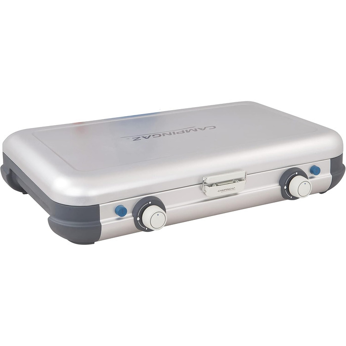 Газовий набір Campingaz 2 Grill & Go CV - плитка з 2 конфорками, для кемпінгу, з використанням газових картриджів, 3.6 Вт