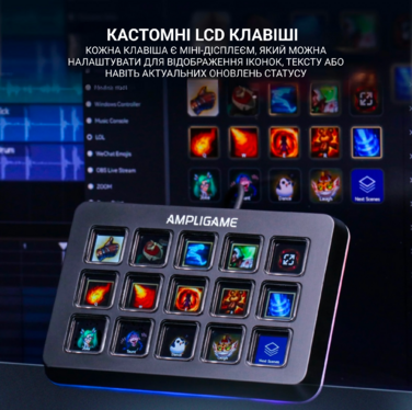 Контролер Fifine Stream Deck D6