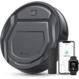 LEFANT M330 Pro: Робот-пилосос з функцією миття, 5000Pa, лазерна навігація, уникнення перешкод, керування через додаток та голосовий помічник