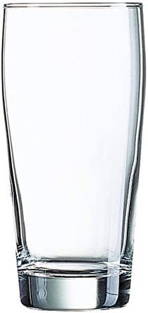 Пивний келих, 630 мл, об'ємом 0,5 л, скляний, прозорий, 12 шт., 33049 Willi Willibecher