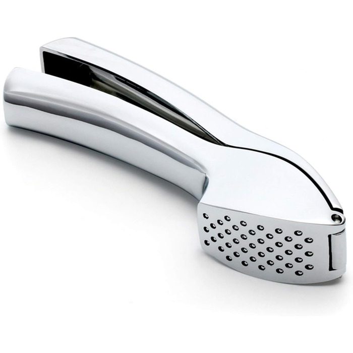 Прес для часнику з нержавіючої сталі - професійний подрібнювач часнику та м'яса, прес для часнику, роздавильник, міцний, з надійною конструкцією, легко миється