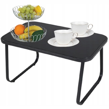 Комплект садових меблів зі штучного ротанга ZD Trading Lato, чорний, 4 предмети