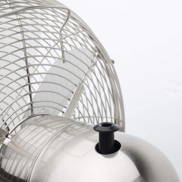 Настільний вентилятор H.Koenig JOE48/дизайнерський вентилятор з металу/ 3 режими швидкості/тиха/кут нахилу до 90 / нековзна основа