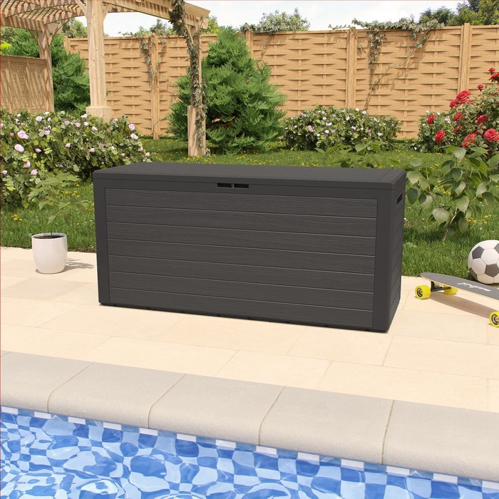 Коробка опорна Woody Anthracite Wood Look 280L