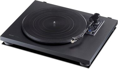 Програвач вінілу Teac TN-180BT-A3 з Bluetooth, ремінний привід, 33/45/78 об/хв, вбудований фонокоректор, MDF корпус, для колонок і навушників, колір вишня (чорний)