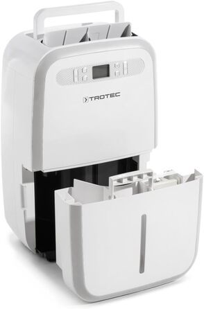 Електричний осушувач повітря TROTEC TTK 95 E продуктивність 30 л/добу площа 90 м 230 м з автоматичним відключенням ідеально підходить для підвалів 90 м / 230 м