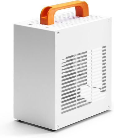 Компактний корпус SGPC K39 ITX 5L зі сталі з акриловою панеллю, 1U блок живлення, фронтальні порти USB і Type-C, вентиляція, знімні ручки