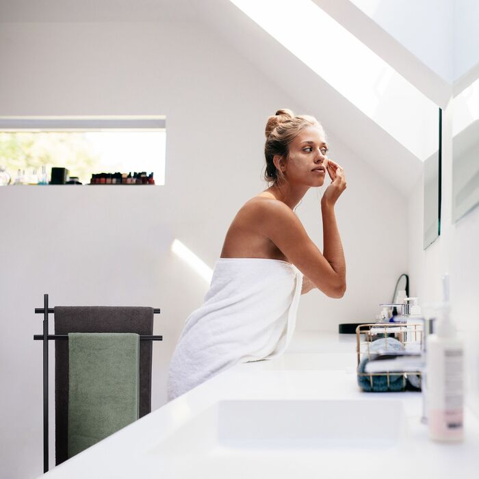 Підставка для рушників Relaxdays з двома перекладинами