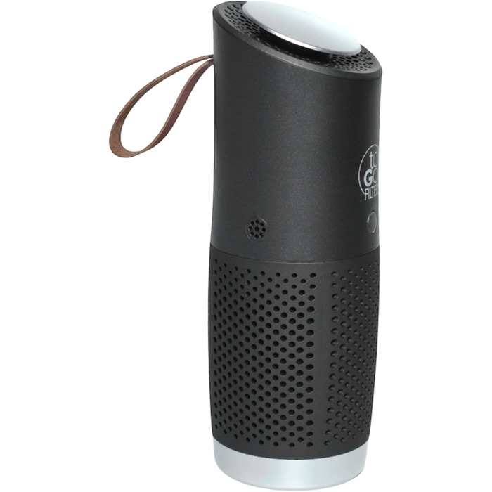 Портативний очисник повітря toGo Filter з акумулятором, компактний, для подорожей, авто, офісу. HEPA 13 фільтр, активне вугілля, для алергіків та астматиків, 15㎡