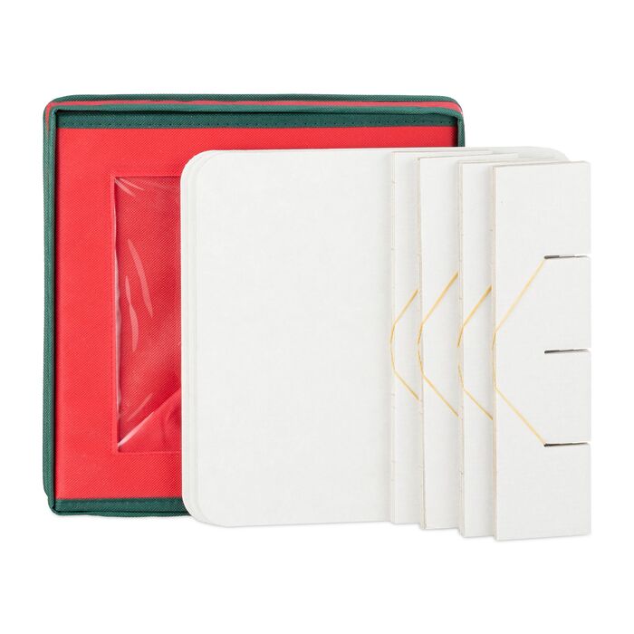 Набір з 2 коробок для зберігання новорічних кулічок Relaxdays