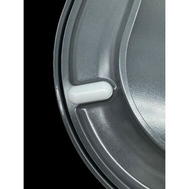 Кришка для унітазу Relaxdays з плавним закриванням