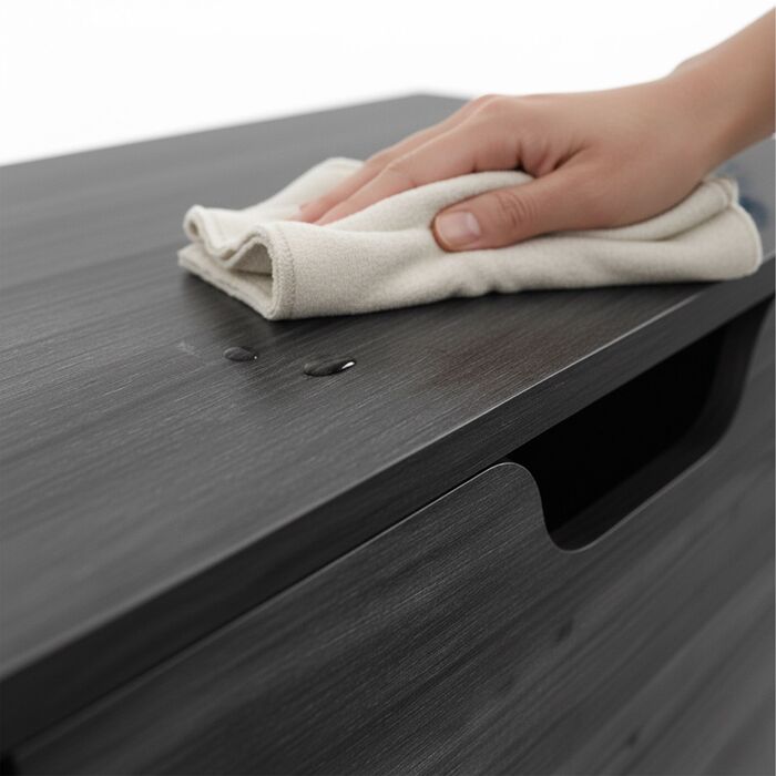 Взуттєва шафа Relaxdays з відкидною дверцями та відкритою полицею