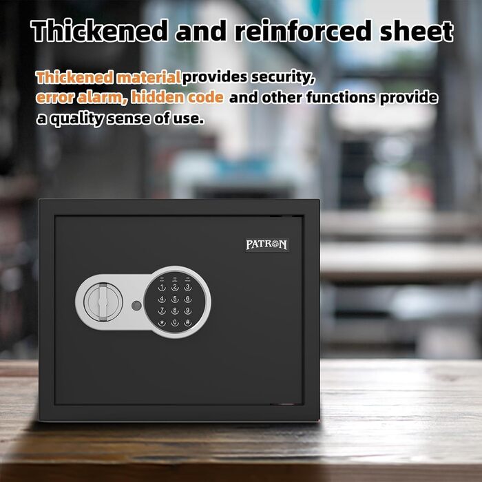 Сейф з ключем, цифровий сейф для зберігання цінностей