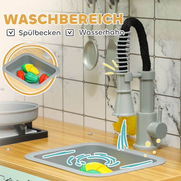 Дитяча кухня для гри, ігровий набір 