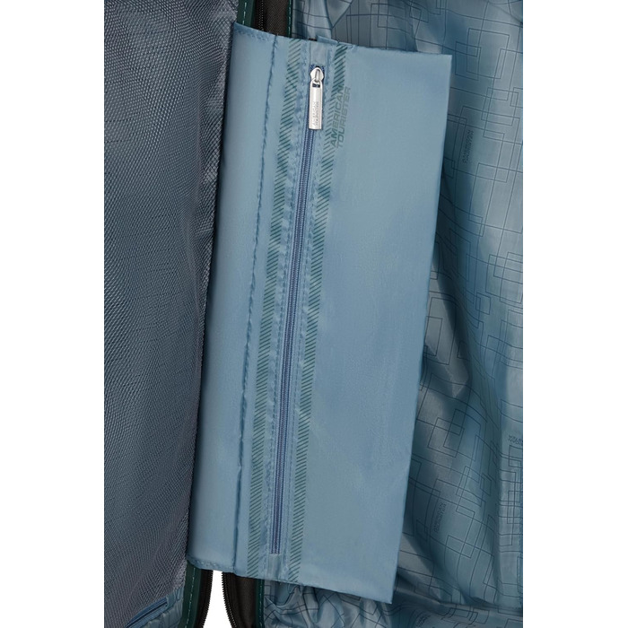 Валіза American Tourister Aerostep Spinner L, розширювана, 77 см, 101.5/109 л, зелена (Dark Forest)