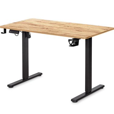 Стіл Mealux PowerDesk Lite Mahogany з електрорегулюванням висоти (арт. EVO-201 Lite Mahogany/B)