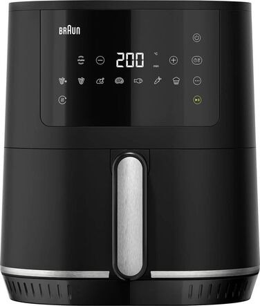 Фритюрниця повітряна Braun MultiFry 3 HF 3030, 4.3 л, 1500 Вт, чорна
