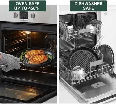 Сковорода TECHEF OXGP Onyx Collection з антипригарним покриттям Teflon Platinum, 30.5 см, алюміній, чорна