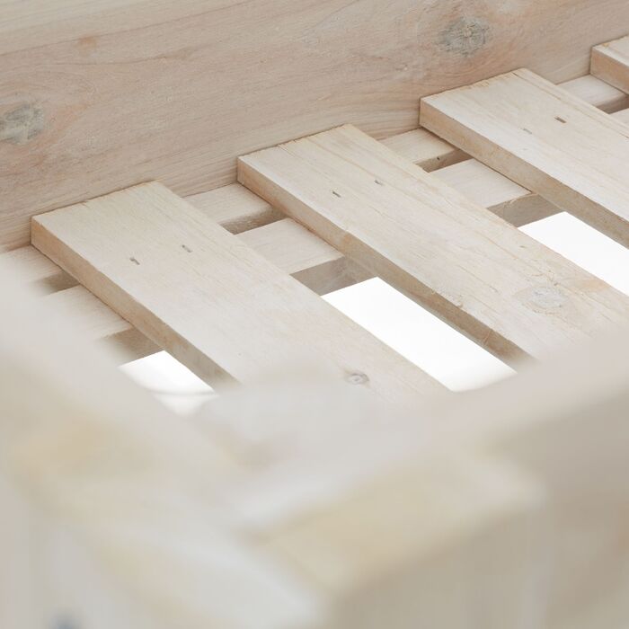 Relaxdays Підвищене грядка з дерева, біла