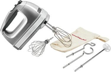 Міксер KitchenAid 5KHM9212ECU срібного кольору, серія Kontur