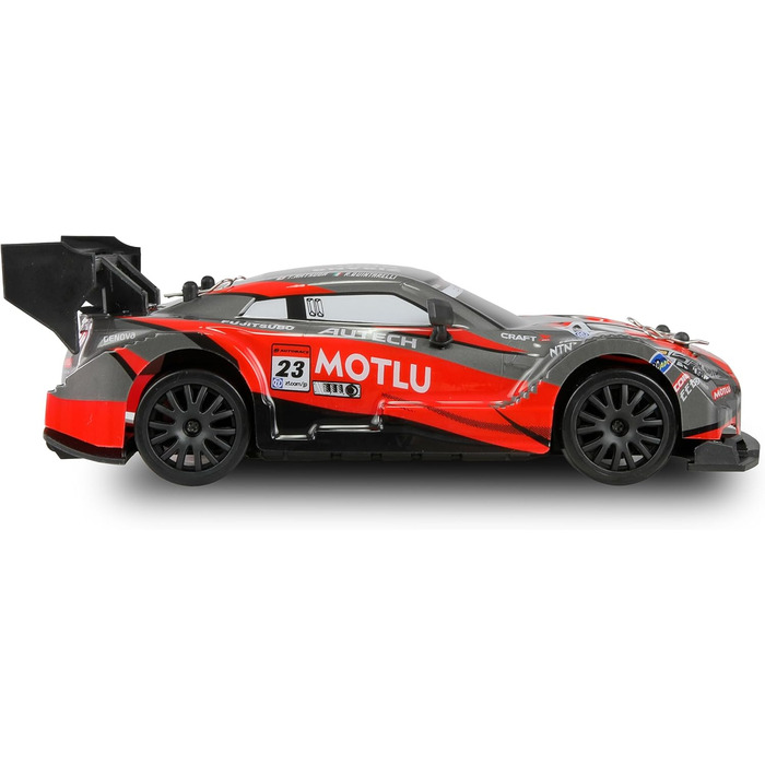 RC Дрифт-кар Drift Racing 1:24 4WD, червоно-чорний, 20 км/год, з підсвіткою, RTR, з пультом, акумулятором та зарядним пристроєм