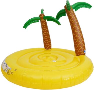 Надувний плавучий острів - 175 х 135 см - Надувна іграшка для басейну