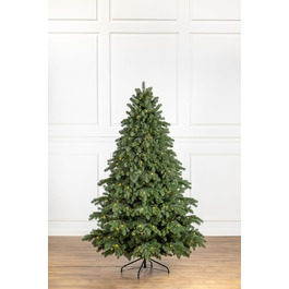 Ялинка лита 'Версальська' LED (золотий) зелена 2,30м