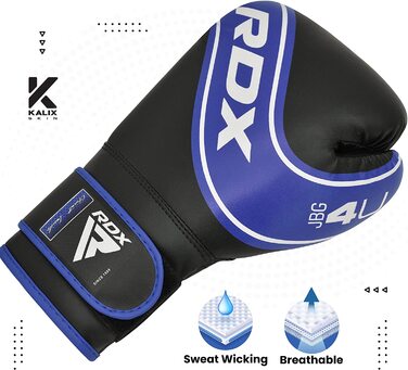 Рукавиці для боксу RDX для дітей 4 унції сині