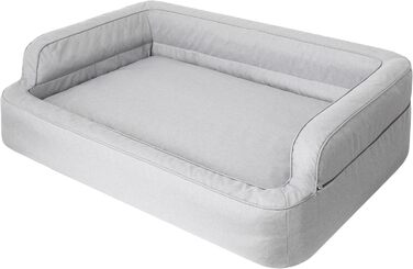 Ліжко для собак PillowPrim XL 96x62 см, знімний чохол, кошик для собак, ліжко для кішок, диван для собаки, ясен