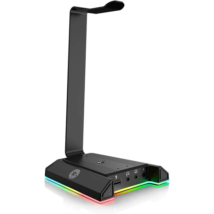 Підставка для ігрової гарнітури EKSA W1, RGB, звук 7.1, 2 роз'єми USB, 3 шт. 3.5 мм, аксесуари для ПК