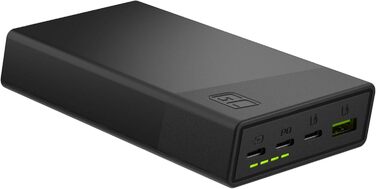 Швидка зарядка QC 3.0, для iPhone, Galaxy, iPad, 20000mAh 22.5W PD USB C