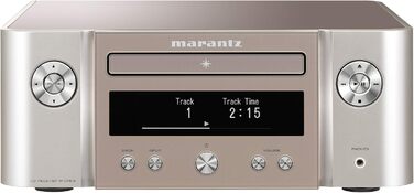 Система Marantz Melody X, CD-програвач, радіо DAB, потокове передавання, Bluetooth, AirPlay 2, Alexa, срібло-золото