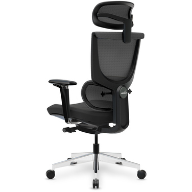 Крісло Mealux S8 Air Fabric Black (арт. HF-S8P F/B)