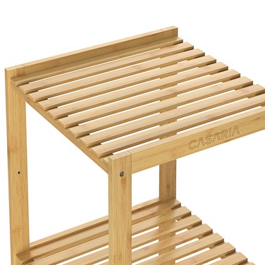 Стояча полиця бамбук 110x33x33см