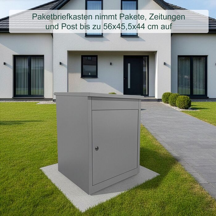 Коробка для зберігання Relaxdays, підходить для монтажу на підлозі та стіні