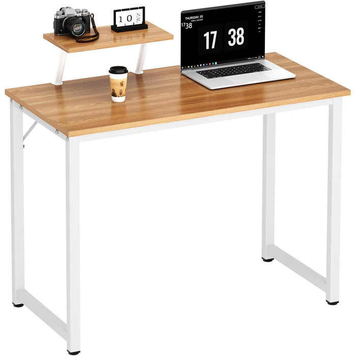 Комп'ютерний стіл SDHYL 100 см: сучасний дизайн, полиці для зберігання, ідеальний для дому та офісу