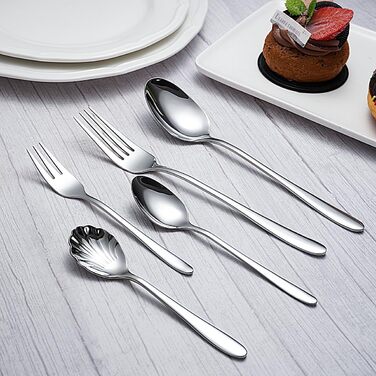 Набір столових приборів Karl Hausmann на 12 осіб (72 шт.) - нержавіюча сталь, безпечний для миття в посудомийній машині